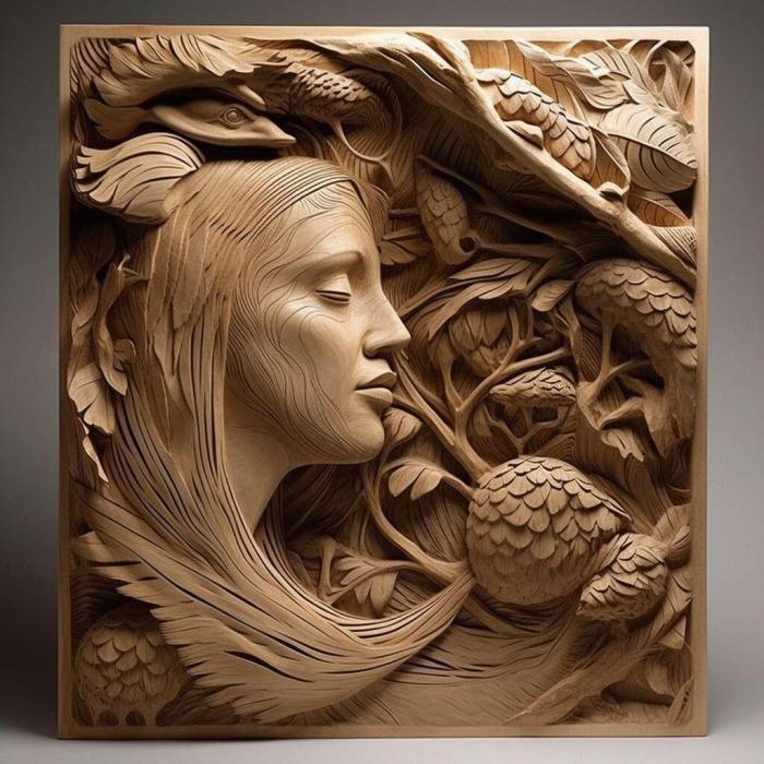 نموذج ثلاثي الأبعاد لآلة CNC 3D Art 